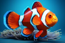 Рыба-клоун: яркая коралловая рыбка