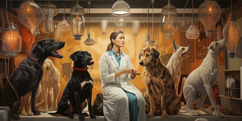 Как проходит обследование животного в ветеринарной клинике